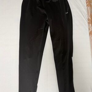 Unipro Black Athletic Pants fast dry joggers for men size M . In black.